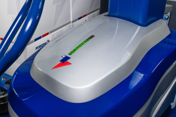 Robot S7 battery LED detail Robot S7 battery LED detail