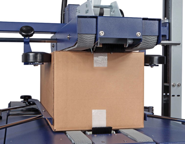 Motorized top and bottom belt conveyors