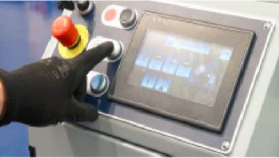 Compacta Tire Wrapper Control Panel