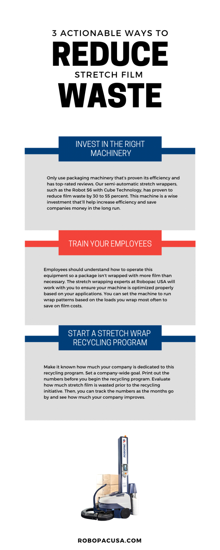 Reduce Stretch Film Waste