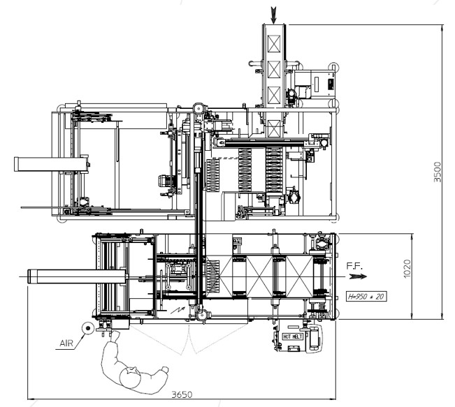 Sotemapack Wrap Around Tray and Lid - footprint