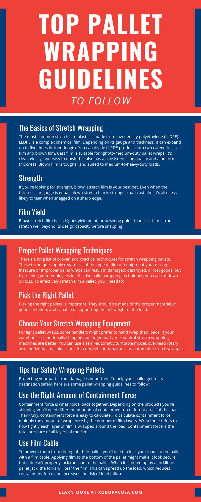 Top Pallet Wrapping Guidelines To Follow